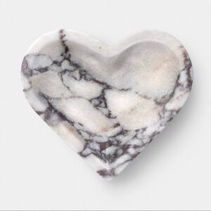 Threshold Ceramic Marbled Heart Dish - Target Valentine's Day